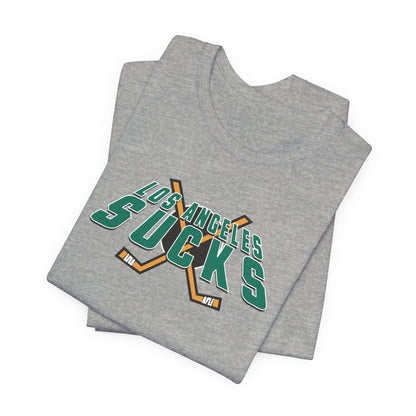 I Hate L.A. (for Anaheim fans) - Unisex Jersey Short Sleeve Tee