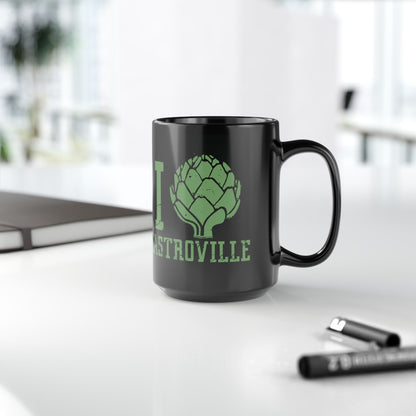 I Heartichoke Castroville - Black Mug (11oz, 15oz)