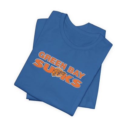 Not So Green Bay Sucks (for Chicago fans) - Unisex Jersey Short Sleeve Tee