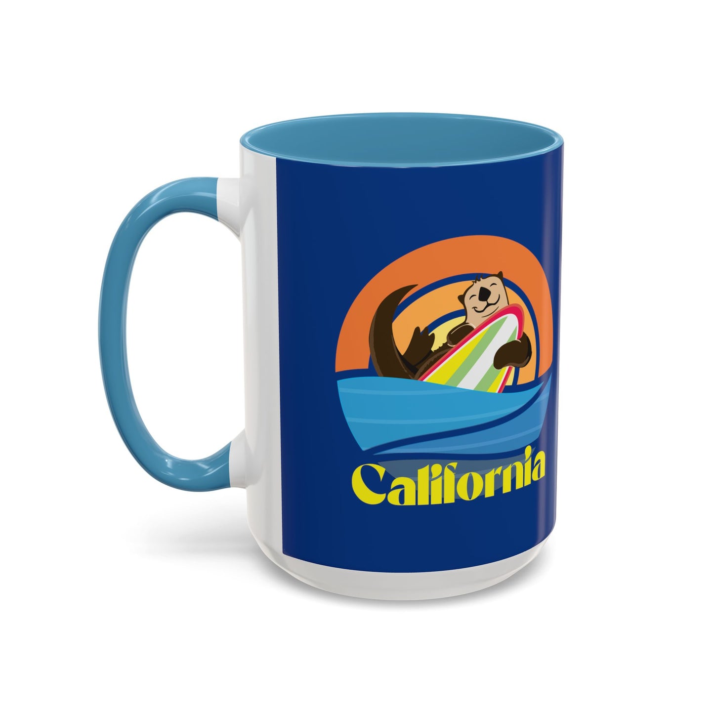 Board Bandit in honor of Sea Otter #841 - Accent Coffee Mug, 11oz