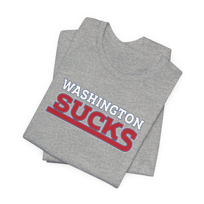 DC Sucks (for New York fans) - Unisex Jersey Short Sleeve Tee