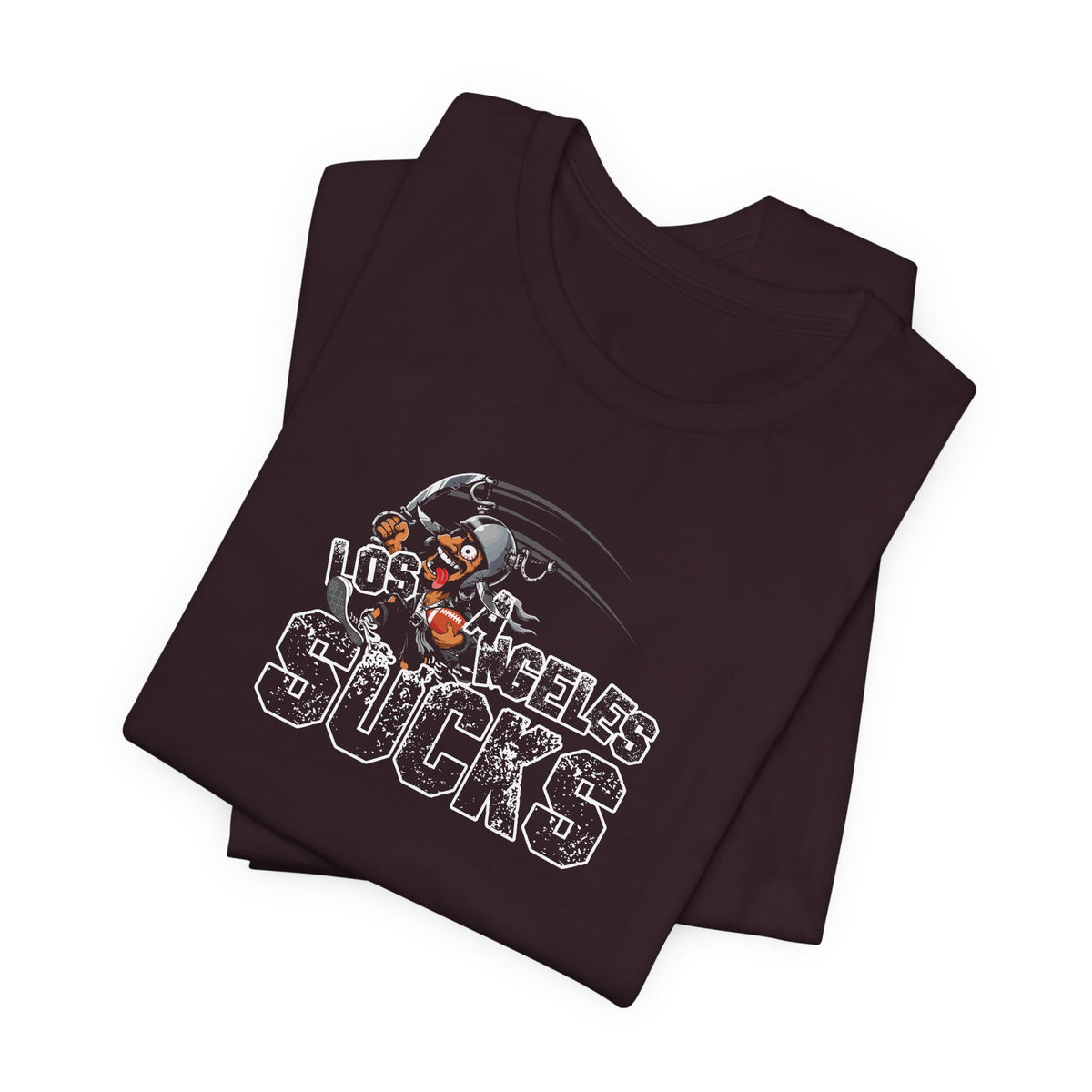 L.A. sux (for Las Vegas fans) - Unisex Jersey Short Sleeve Tee