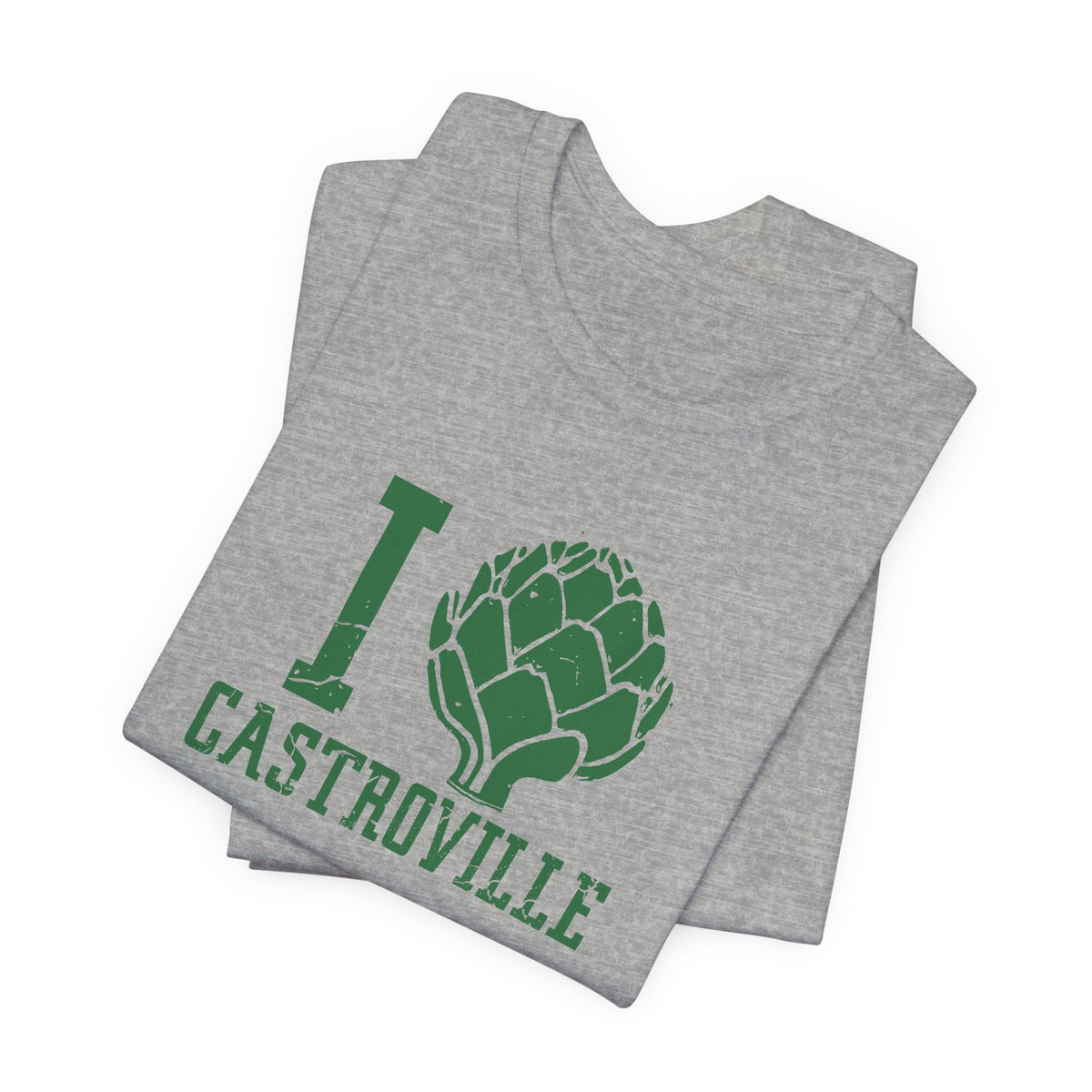 I Heartichoke Castroville (front only) - Unisex Jersey Short Sleeve Tee