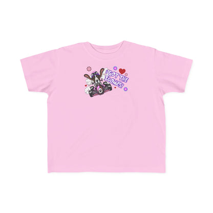 'I Got The Zoomies' Basset Hound In A Racecar - Toddler Tee