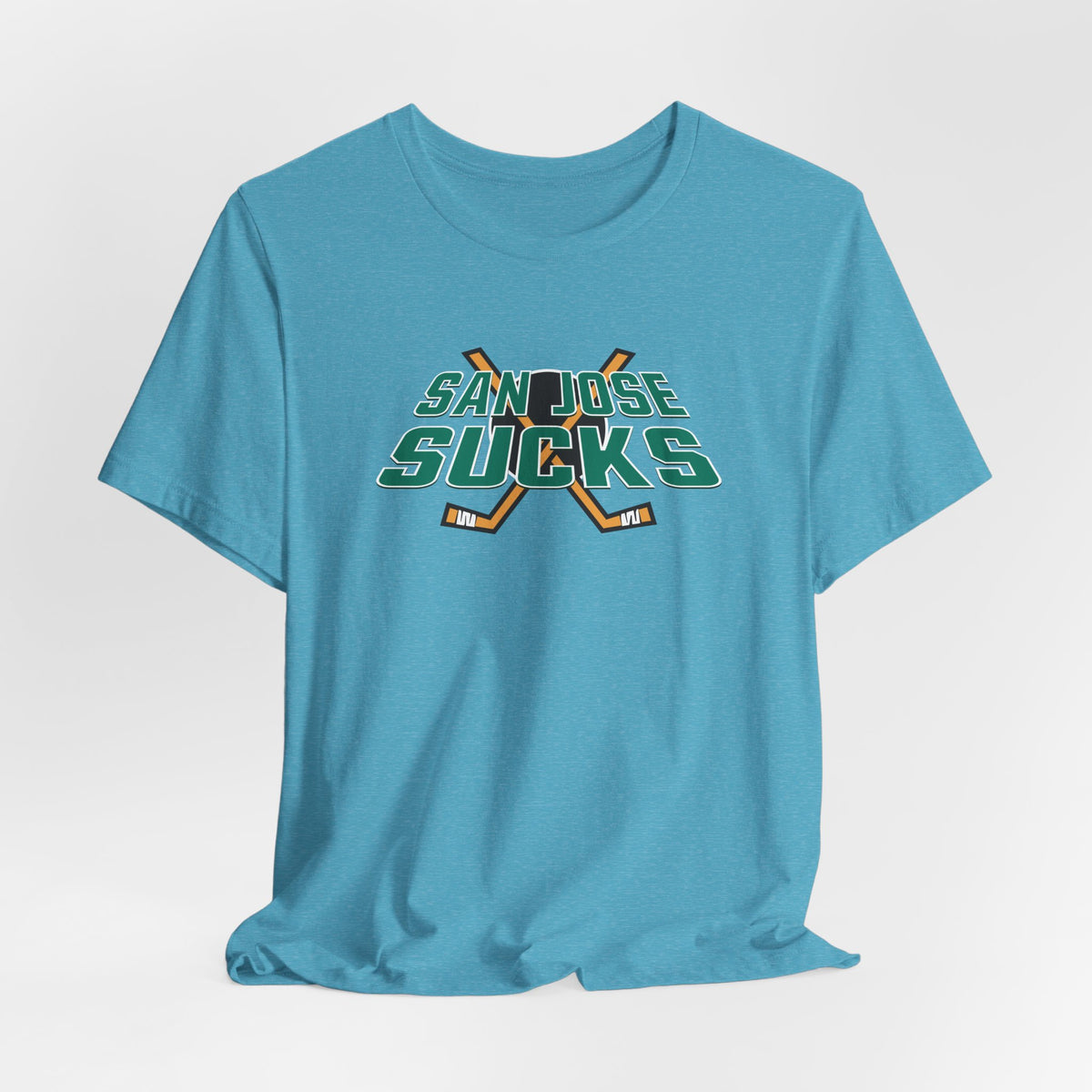 San Jose Sucks (Anaheim fans) - Unisex Jersey Short Sleeve Tee