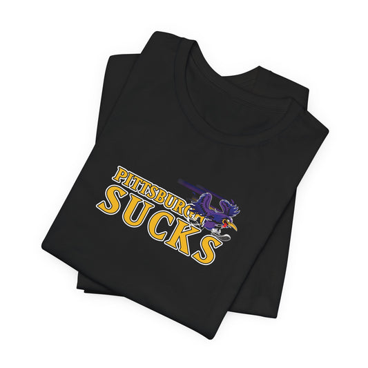 I Hate Pittsburgh (for Baltimore fans) - Unisex Jersey Short Sleeve Tee