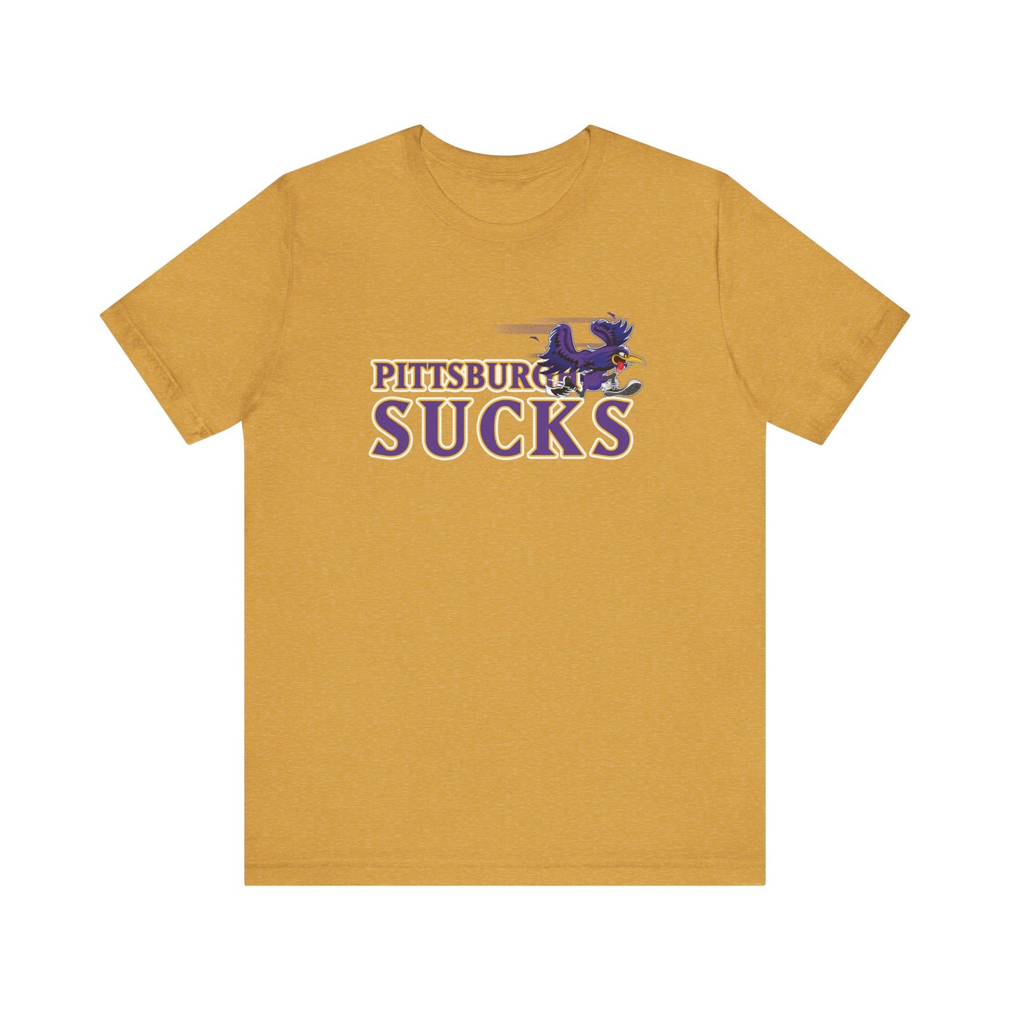 I Hate Pittsburgh (for Baltimore fans) - Unisex Jersey Short Sleeve Tee