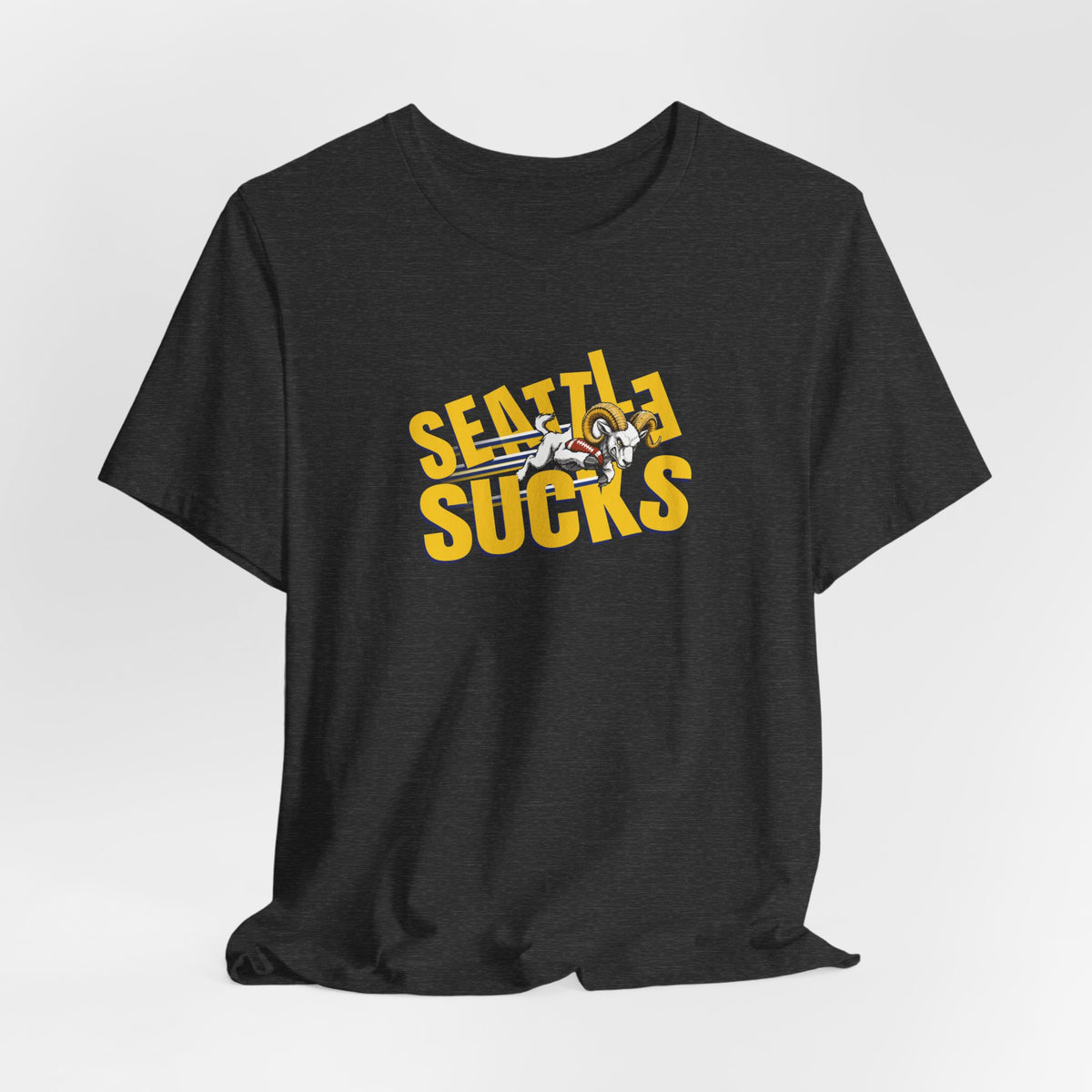 Seattle Sucks (for Los Angeles fans) - Unisex Jersey Short Sleeve Tee