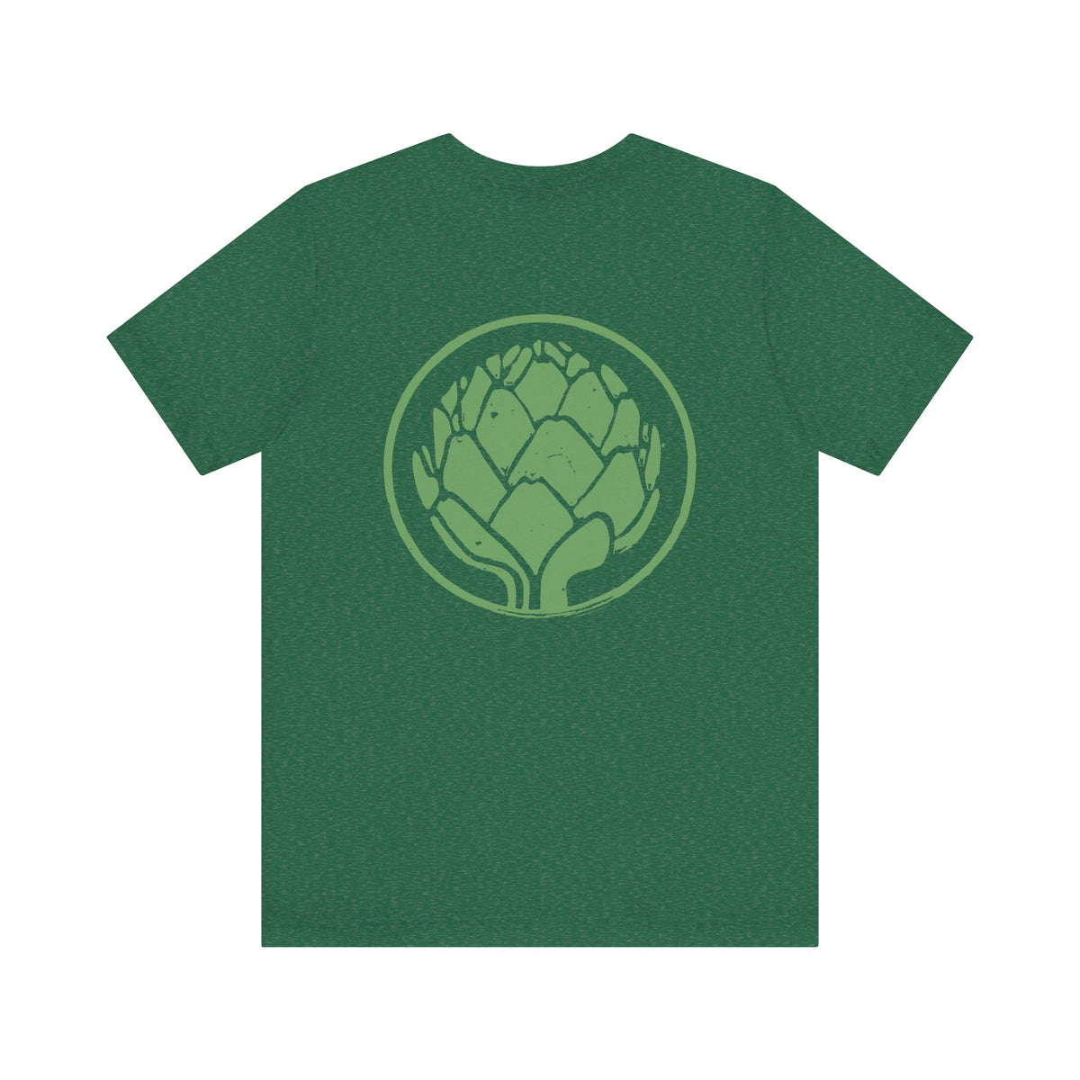 I Heartichoke Castroville (front & back version) - Unisex Jersey Short Sleeve Tee