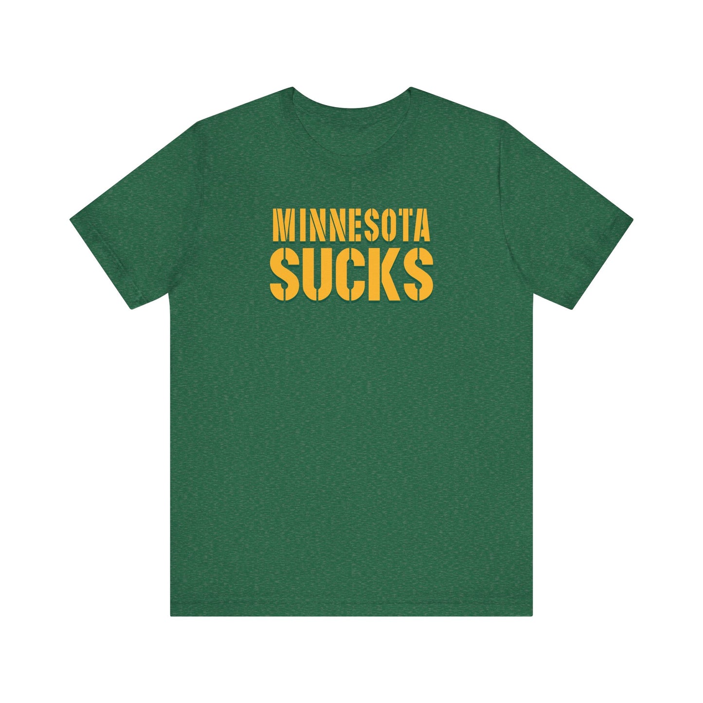 Minnesota Sux! (for Green Bay fans) - Unisex Jersey Short Sleeve Tee