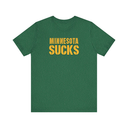 Minnesota Sux! (for Green Bay fans) - Unisex Jersey Short Sleeve Tee