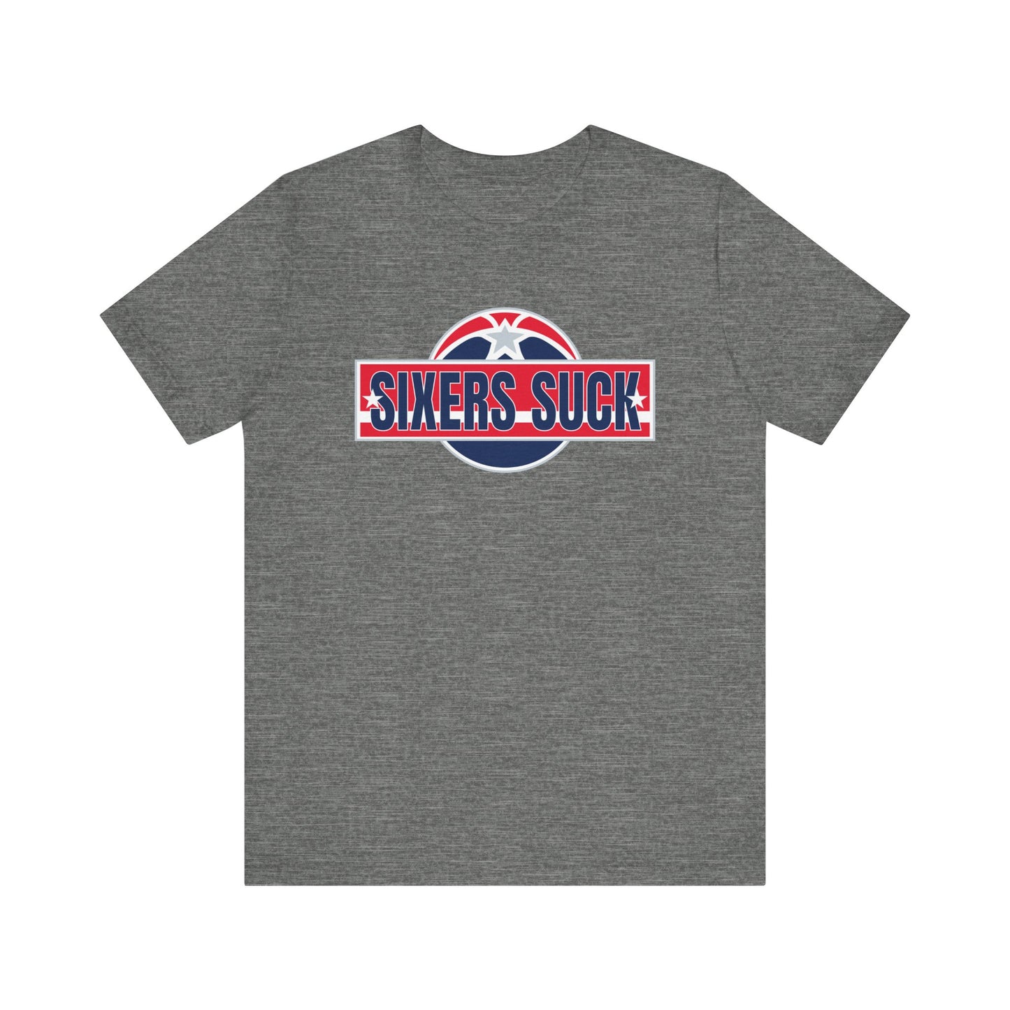 6ers Suck (for DC fans) - Unisex Jersey Short Sleeve Tee