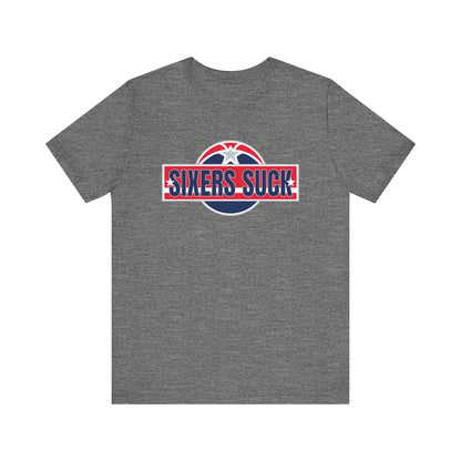 6ers Suck (for DC fans) - Unisex Jersey Short Sleeve Tee