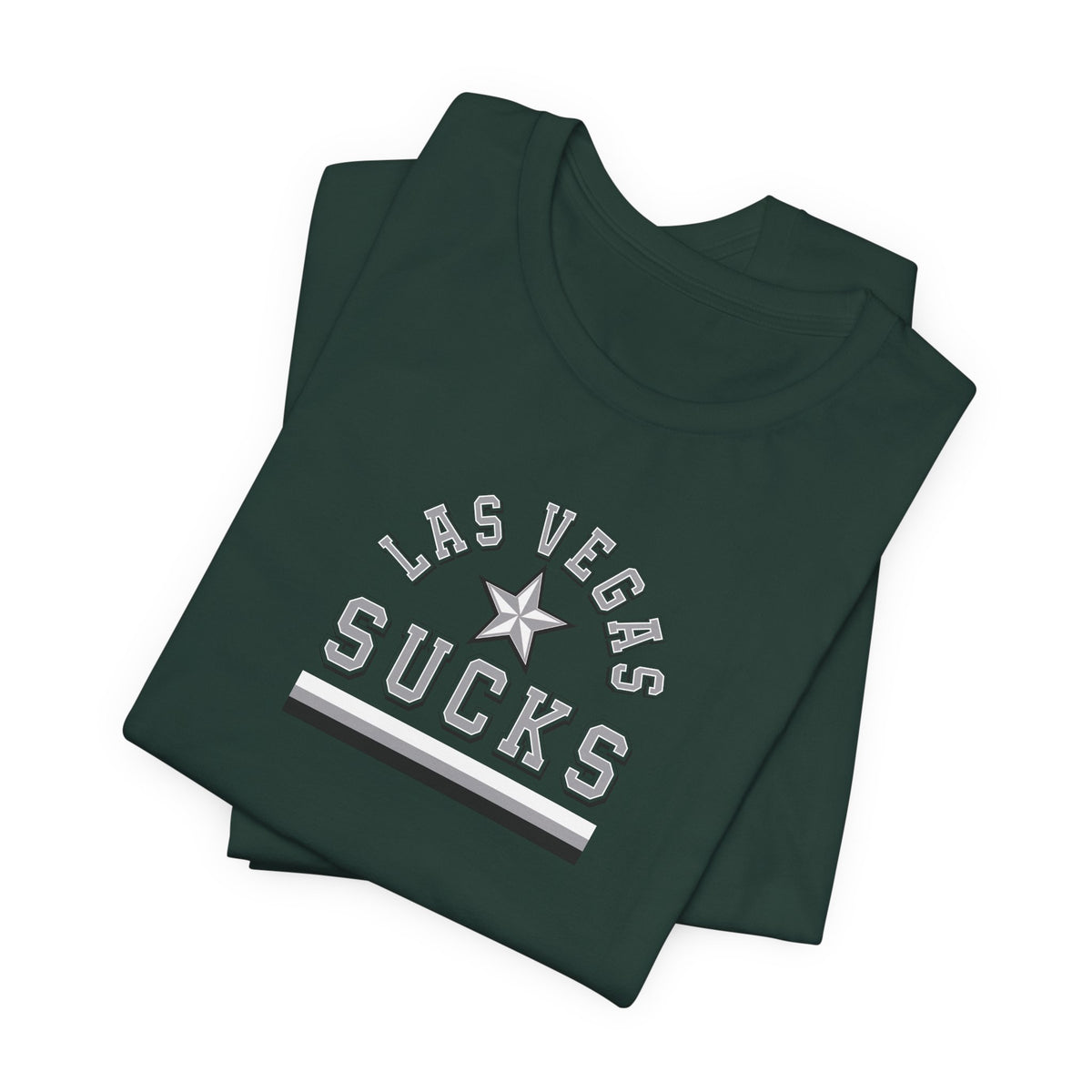 Las Vegas Sucks (for Dallas fans) - Unisex Jersey Short Sleeve Tee