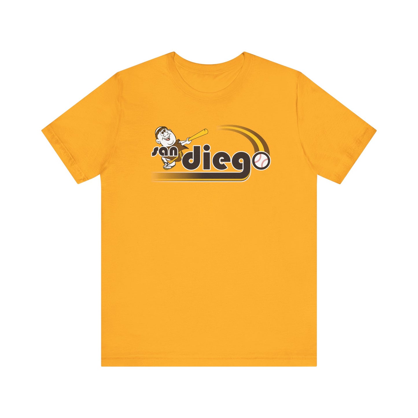 San Diego! (Padres fan art) - Unisex Jersey Short Sleeve Tee
