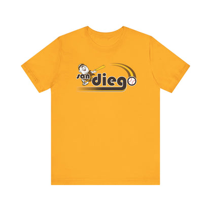 San Diego! (Padres fan art) - Unisex Jersey Short Sleeve Tee