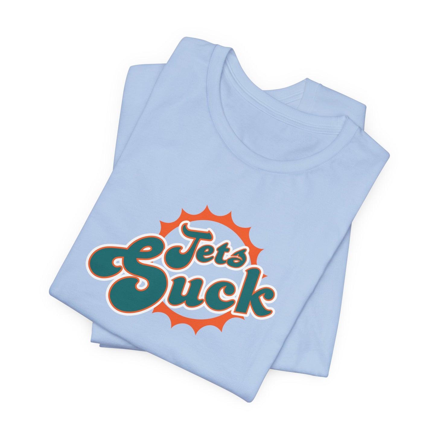 Fast Planes Suck (for Miami fins...I mean, fans) - Unisex Jersey Short Sleeve Tee
