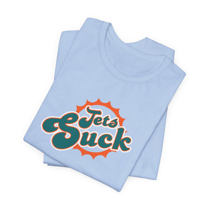 Fast Planes Suck (for Miami fins...I mean, fans) - Unisex Jersey Short Sleeve Tee