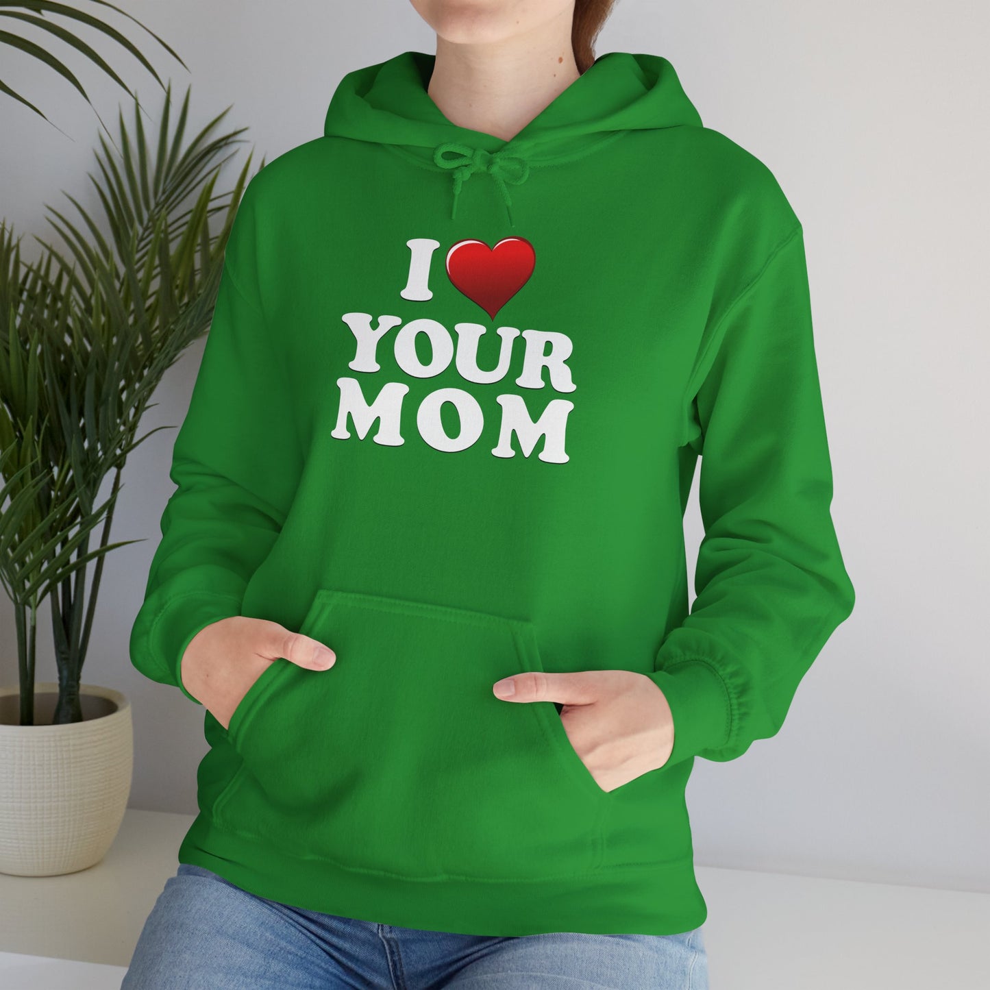 I ♥ Your Mom - Unisex Heavy Blend™ Hooded Sweatshirt