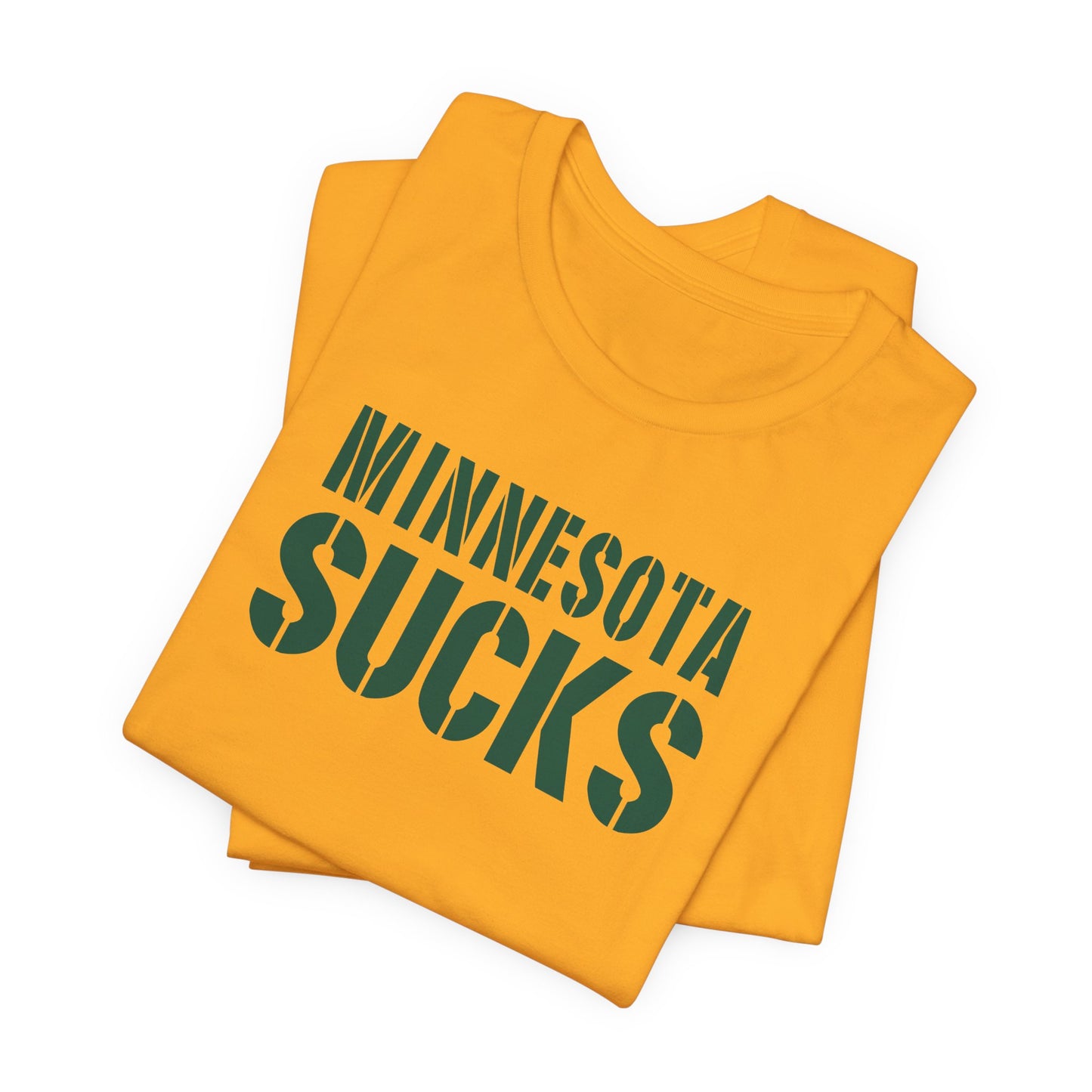 Minnesota Sux! (for Green Bay fans) - Unisex Jersey Short Sleeve Tee