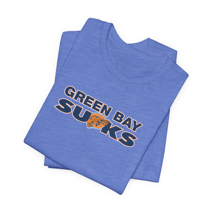 Not So Green Bay Sucks (for Chicago fans) - Unisex Jersey Short Sleeve Tee