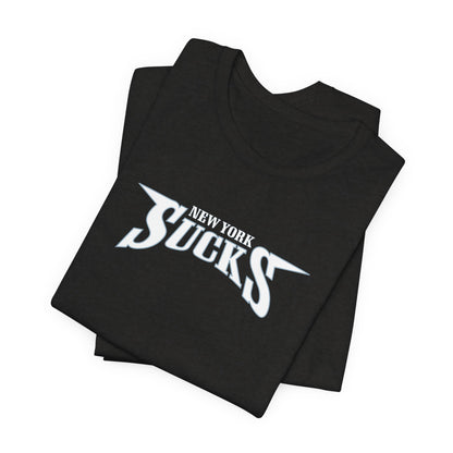 New Yorks Sux (for Philadelphia fans) - Unisex Jersey Short Sleeve Tee
