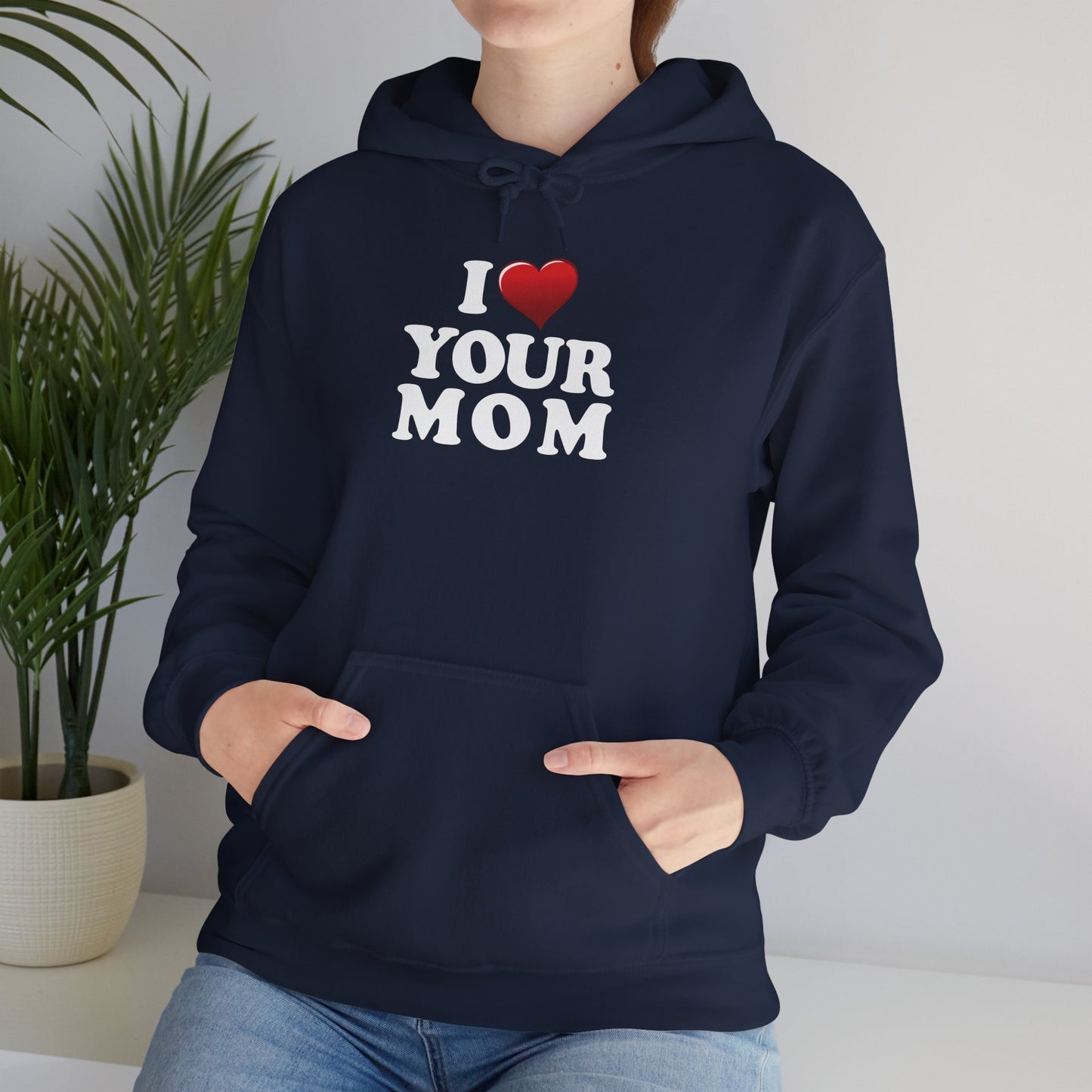 I ♥ Your Mom - Unisex Heavy Blend™ Hooded Sweatshirt
