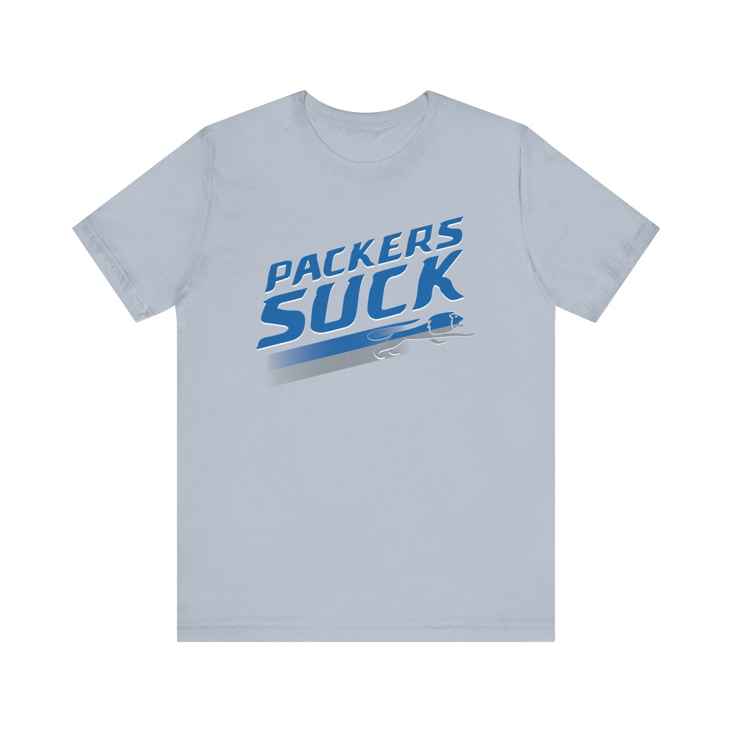 Packers Suck (for Detroit fans) - Unisex Jersey Short Sleeve Tee