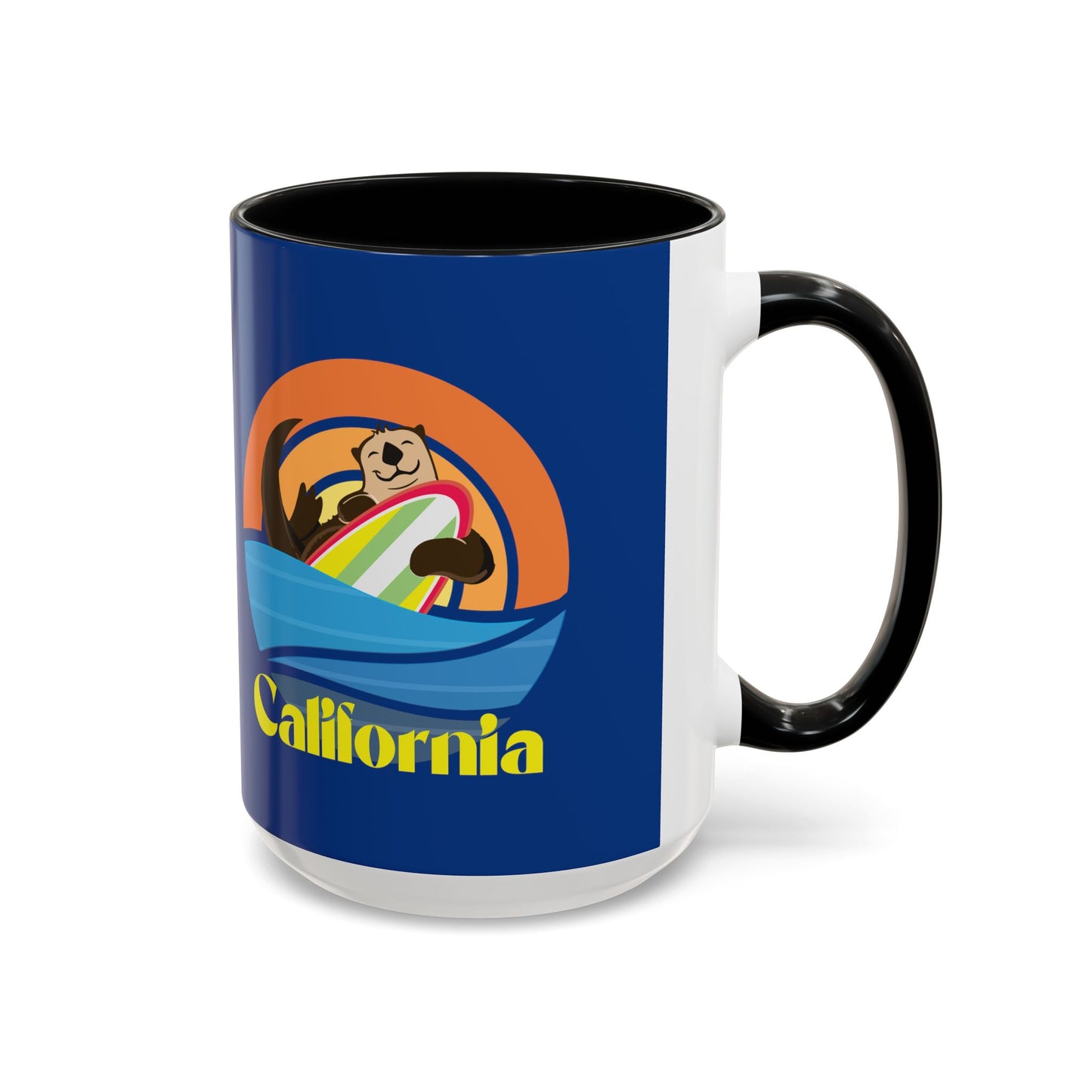 Board Bandit in honor of Sea Otter #841 - Accent Coffee Mug, 11oz