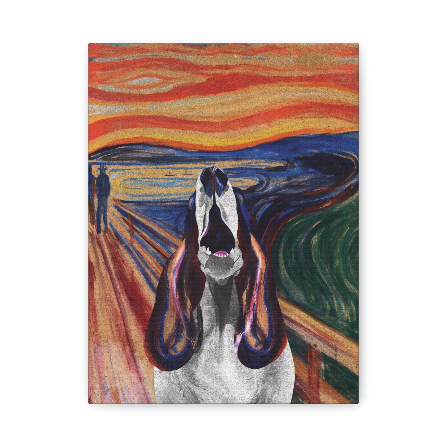 The Howl (The Scream, Basset Hound Parody) - Perfect for Animal Lovers