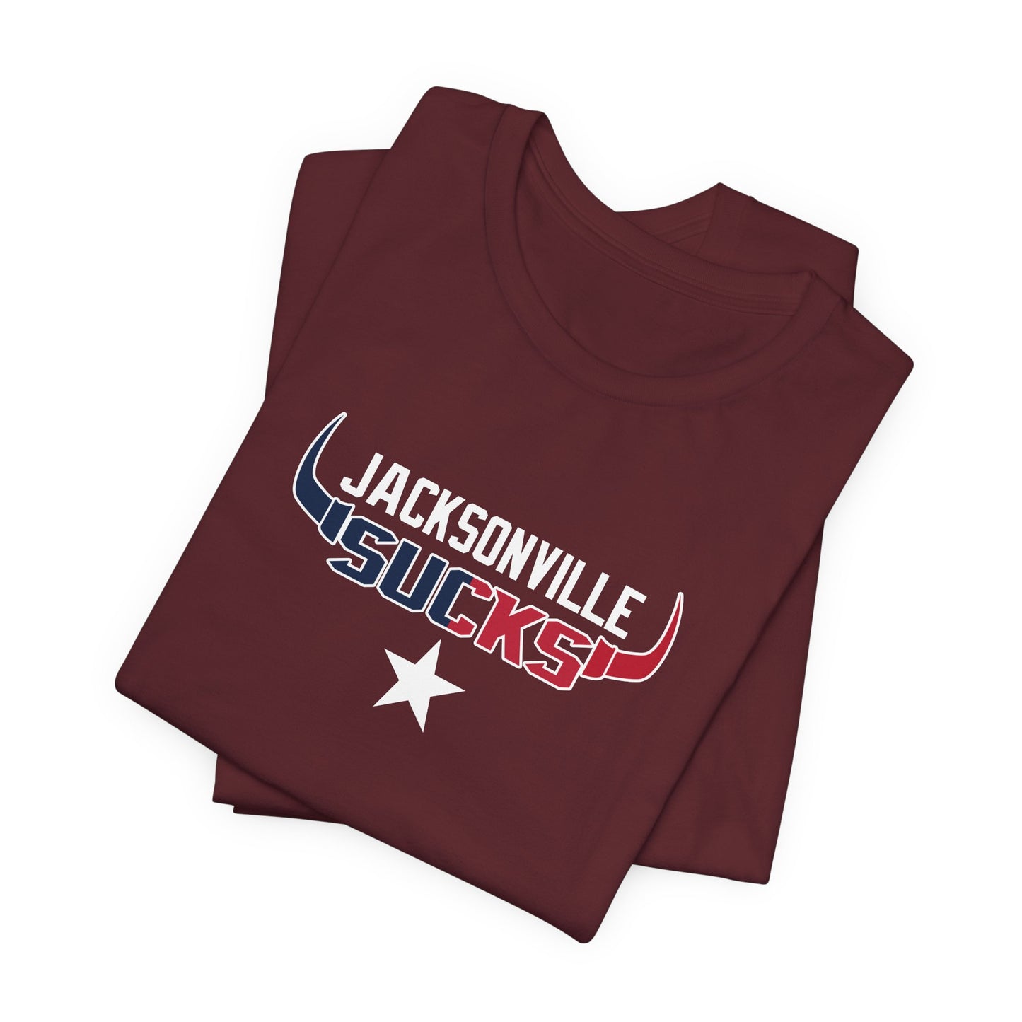 Jax Sux (for Houston fans) - Unisex Jersey Short Sleeve Tee
