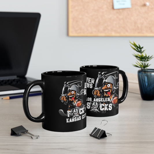 Las Vegas Fan Black Mug – Funny Team Fan Coffee Cup (11oz/15oz)