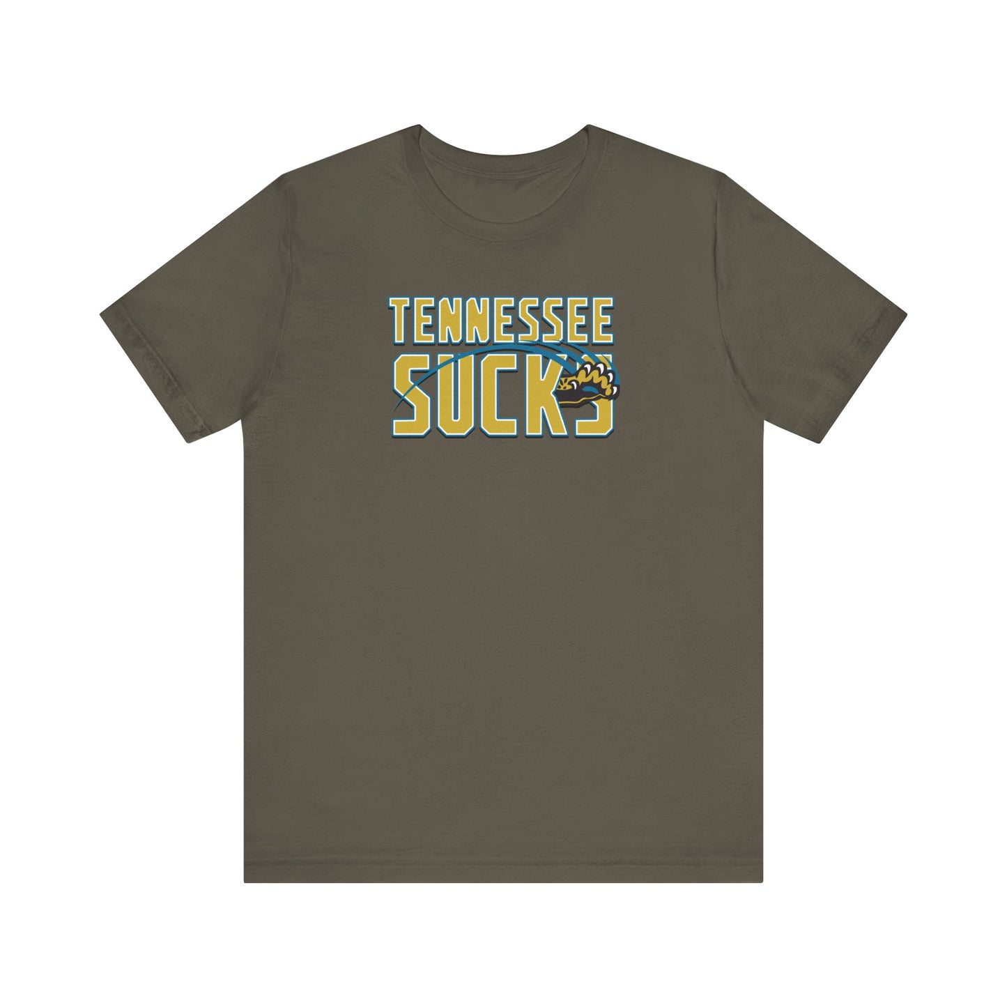 Tennessee Sux (for Jacksonville fans) - Unisex Jersey Short Sleeve Tee