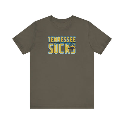 Tennessee Sux (for Jacksonville fans) - Unisex Jersey Short Sleeve Tee