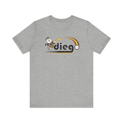 San Diego! (Padres fan art) - Unisex Jersey Short Sleeve Tee