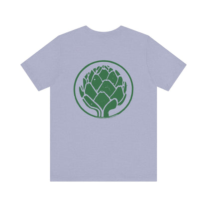 I Heartichoke Castroville (front & back version) - Unisex Jersey Short Sleeve Tee