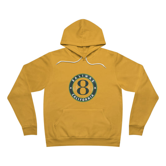 California, Salinas (Retro Logo & S8S Logo Mashup) - Unisex Sponge Fleece Pullover Hoodie
