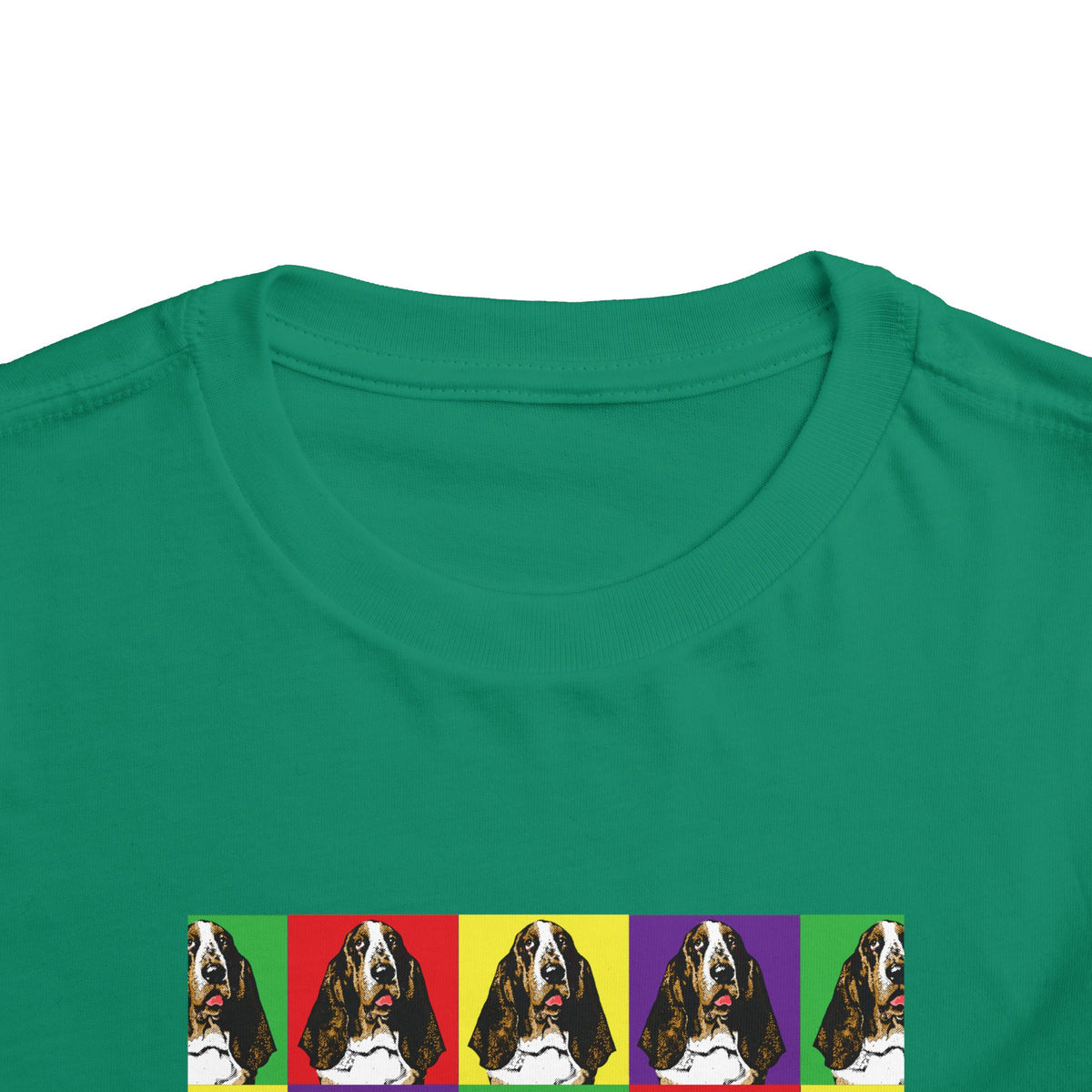 Basset Hound Pop Art - Toddler Tee