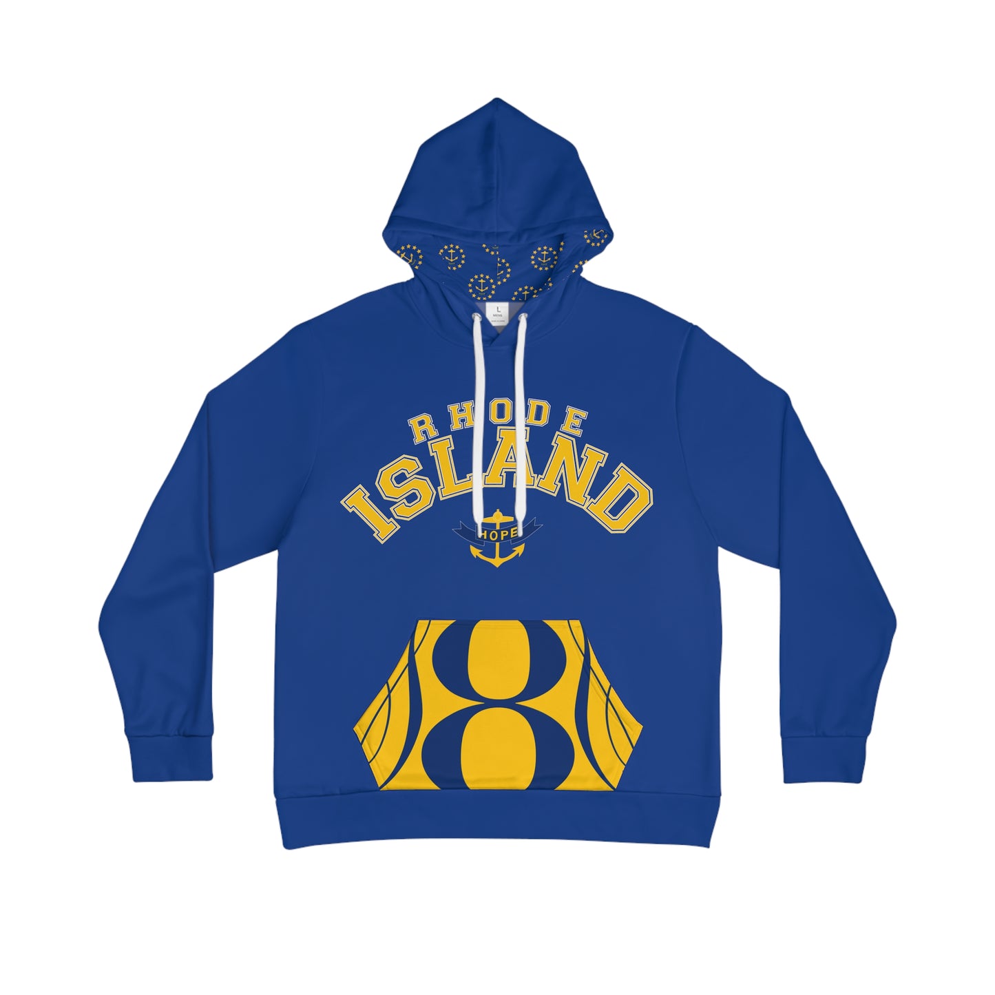 Rhode Island S8S - Men's Hoodie (AOP)