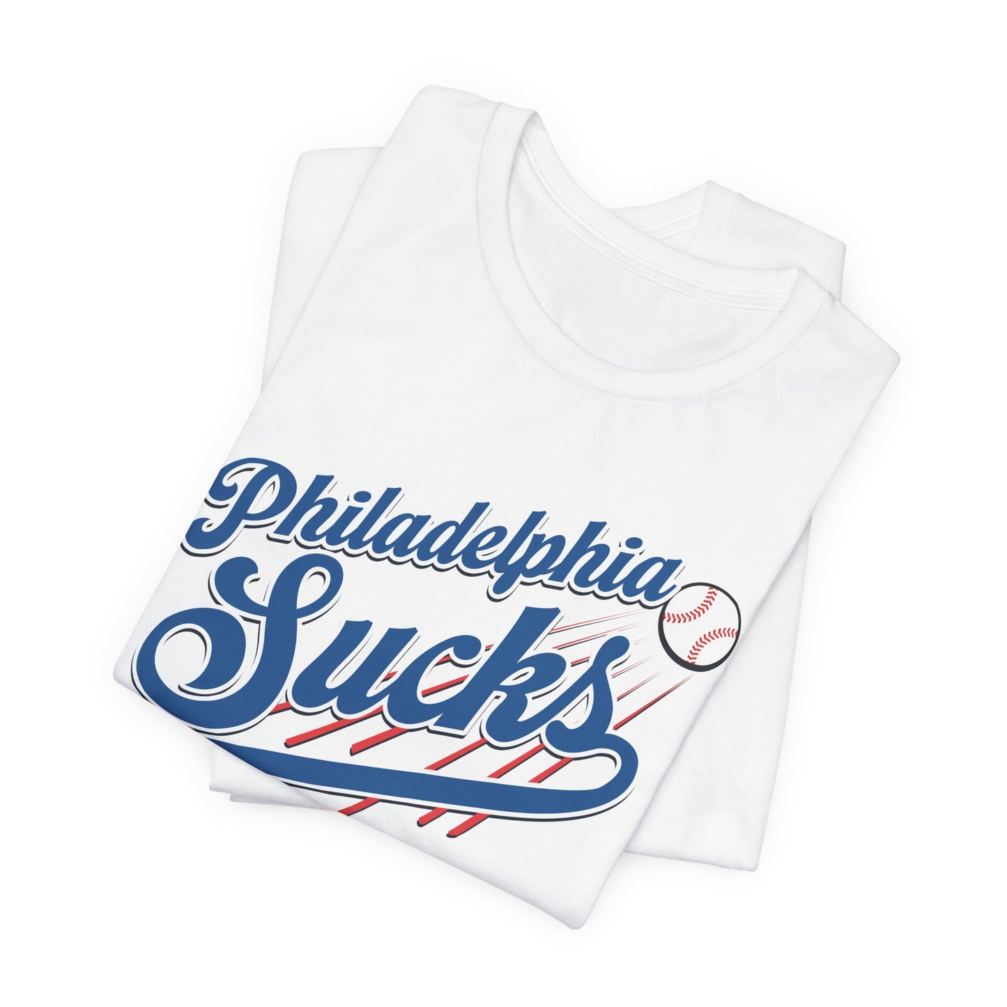 Philadelphia Sucks (for L.A. fans) - Unisex Jersey Short Sleeve Tee