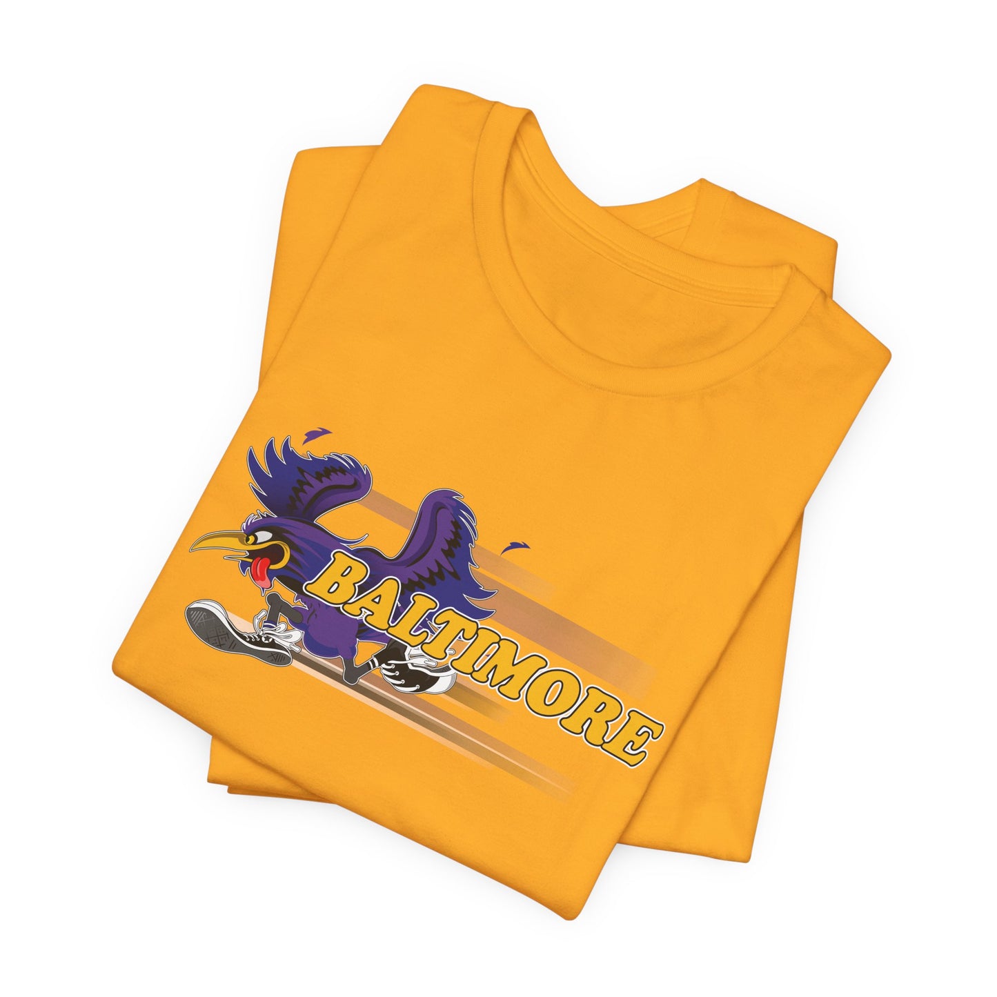 Gas Pump Raven (for Baltimore fans) - Unisex Jersey Short Sleeve Tee