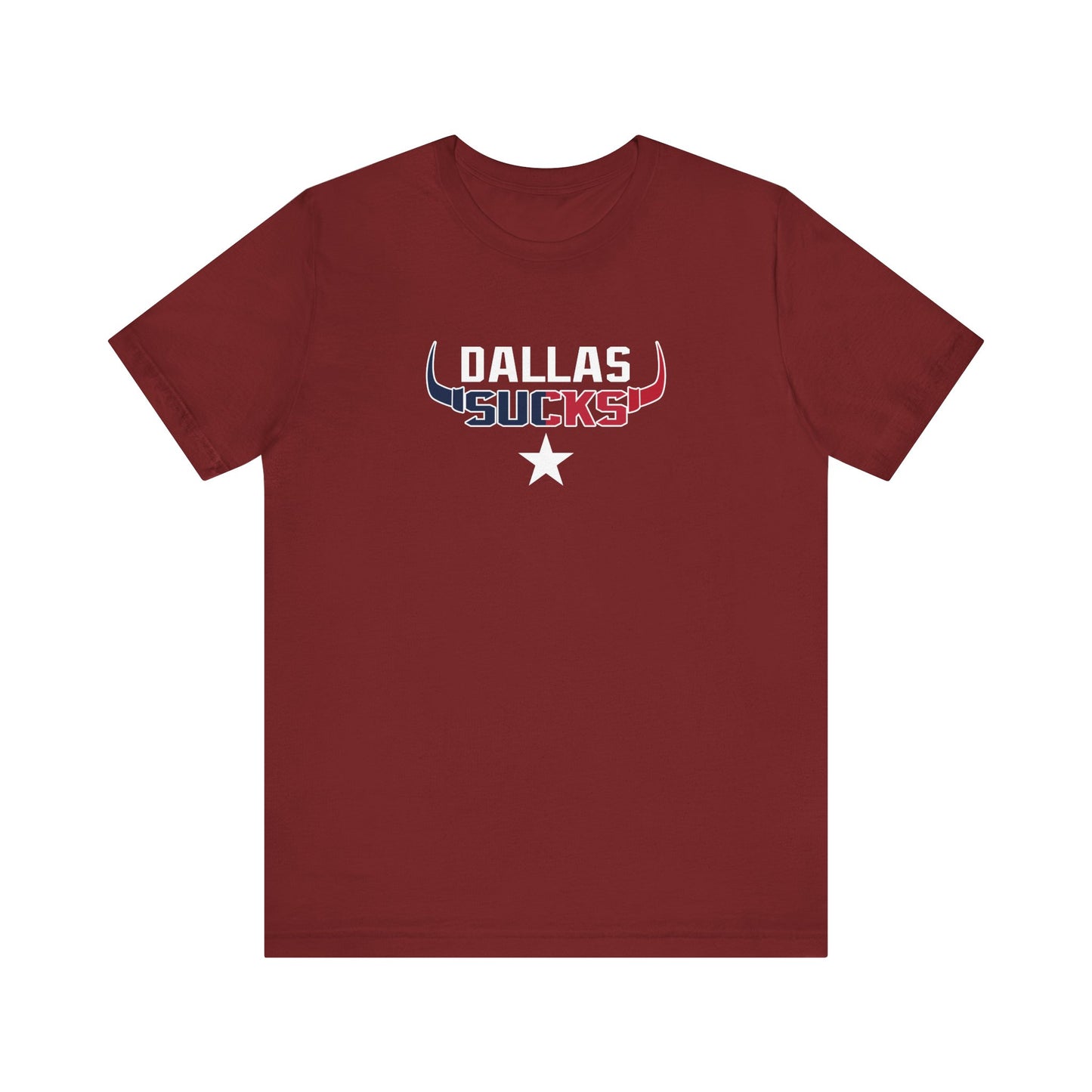 Dallas Sux (for Houston fans) - Unisex Jersey Short Sleeve Tee