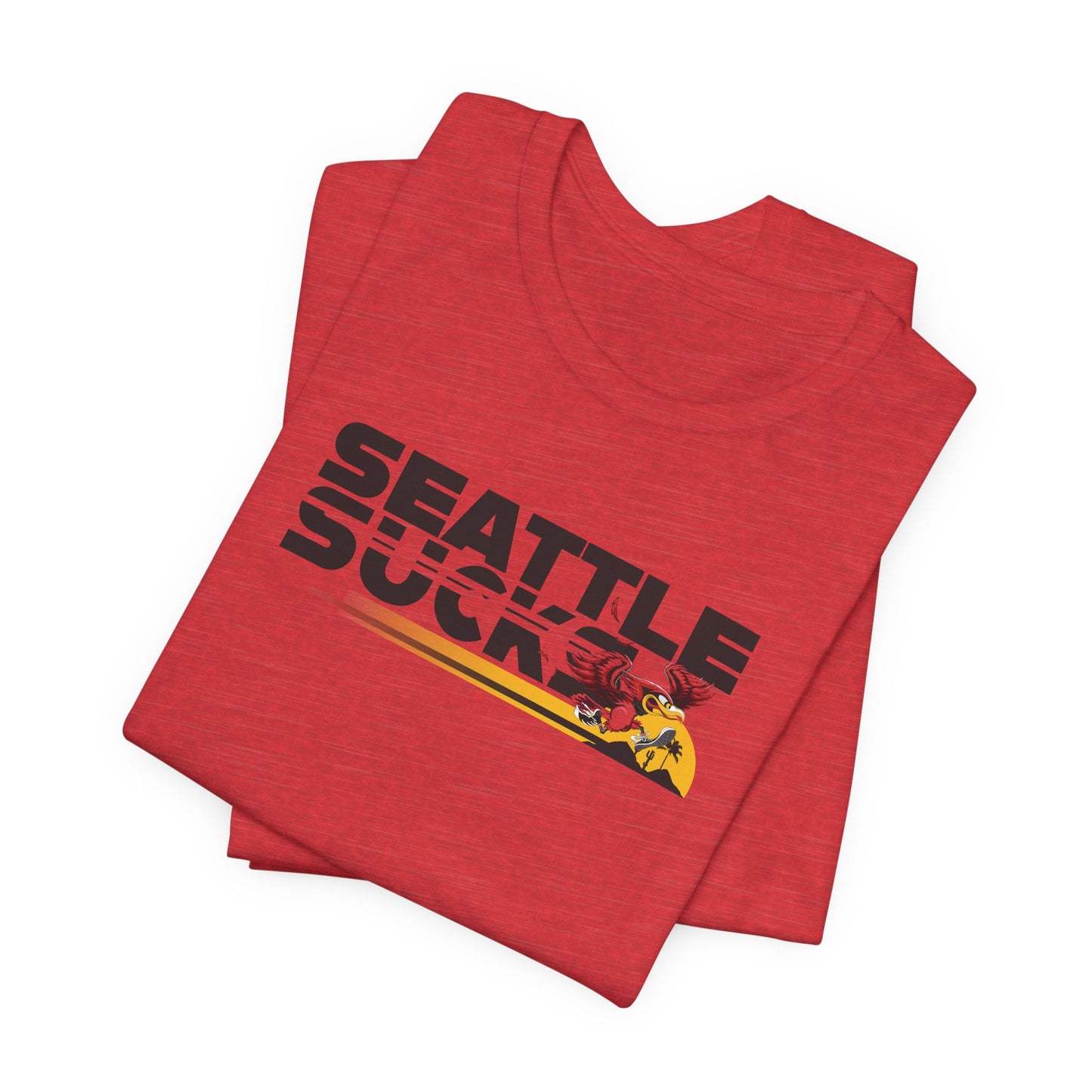 Seattle Sucks (for Arizona fans) - Unisex Jersey Short Sleeve Tee
