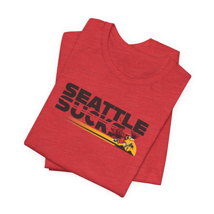 Seattle Sucks (for Arizona fans) - Unisex Jersey Short Sleeve Tee