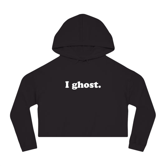 i ghost - Women’s Cropped Hooded Sweatshirt