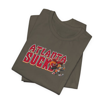 Atlanta Sucks (for Tampa Bay fans) - Unisex Jersey Short Sleeve Tee