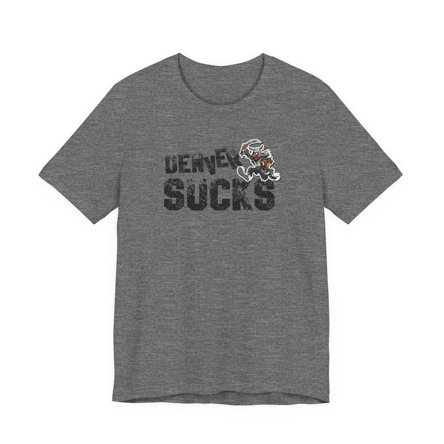 Denver Sux (for Las Vegas fans) - Unisex Jersey Short Sleeve Tee
