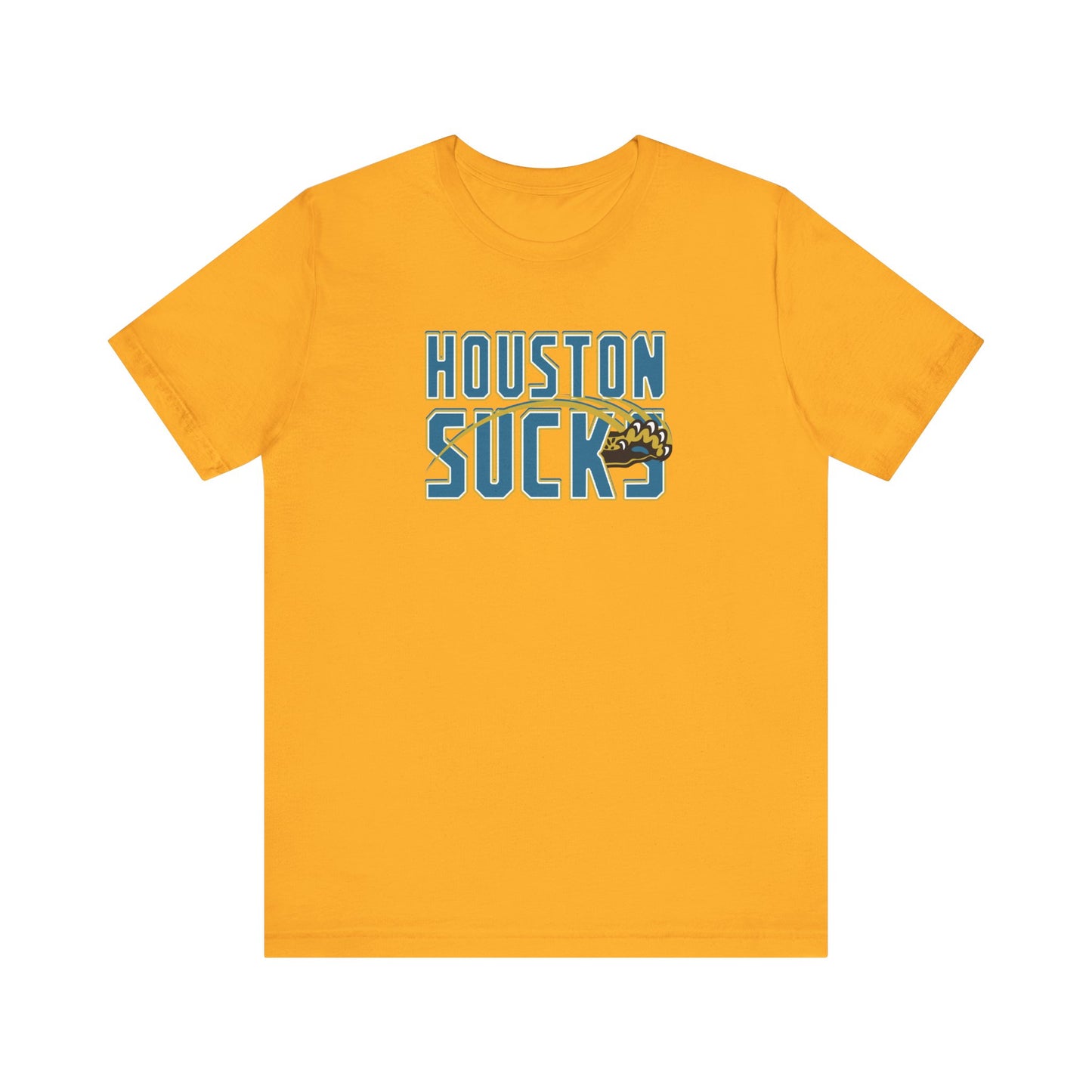 Houston Sucks (for Jacksonville fans) - Unisex Jersey Short Sleeve Tee