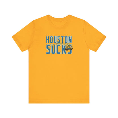 Houston Sucks (for Jacksonville fans) - Unisex Jersey Short Sleeve Tee