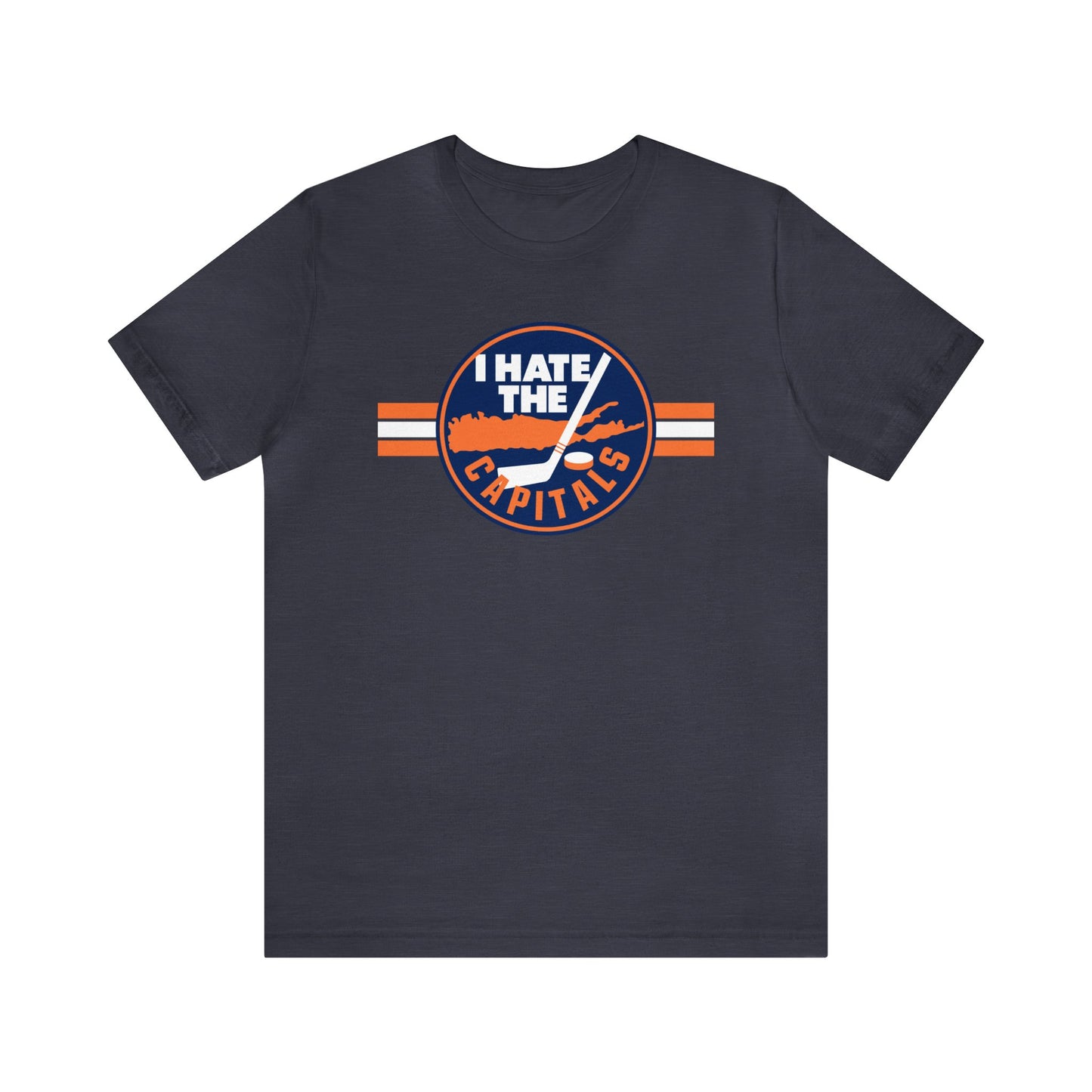 Caps Hater (for Islander fans) - Unisex Jersey Short Sleeve Tee